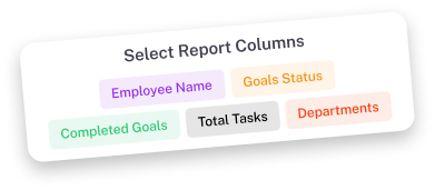 Select Report Columns